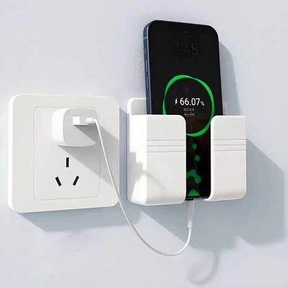 Wall Mounted Mobile Holder With Adhesive Strips (Pack of 8)